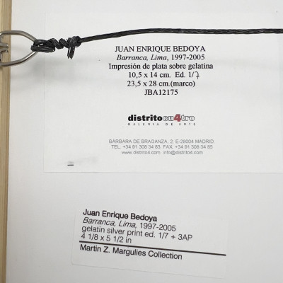 Juan Enrique Bedoya - Barranca, Lima