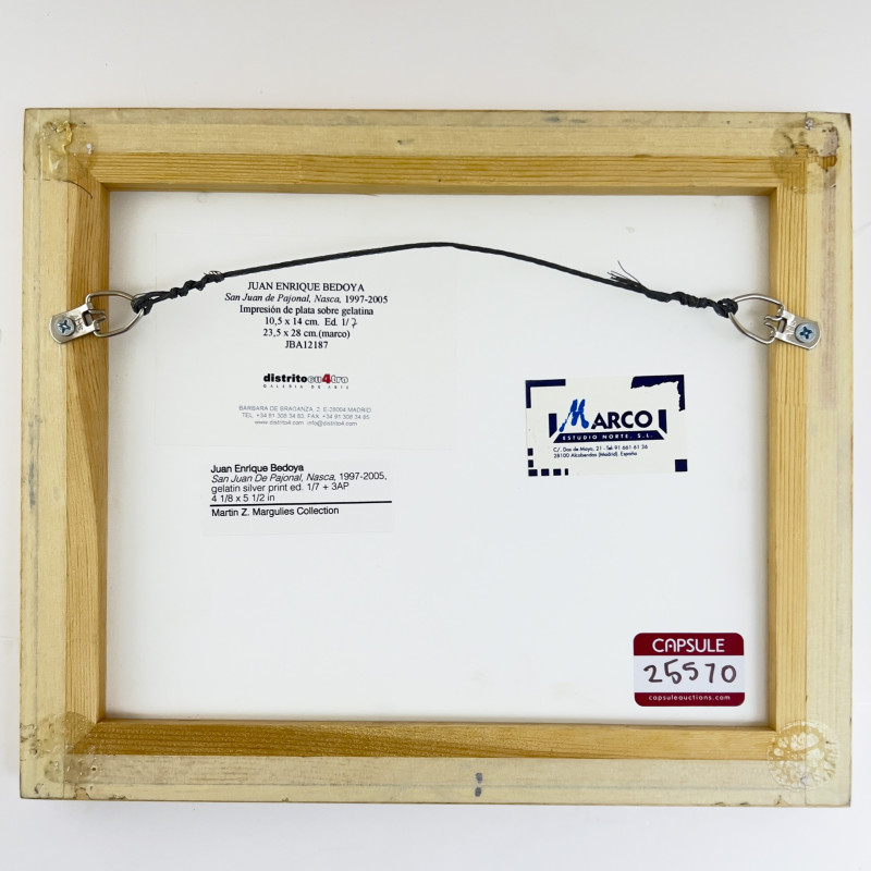 Juan Enrique Bedoya - San Juan de Pajonal, Nasca