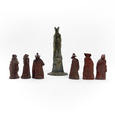 Melissa Zink - Untitles (series of anthropomorphic figures)