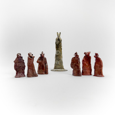 Image for Lot Melissa Zink - Untitles (series of anthropomorphic figures)