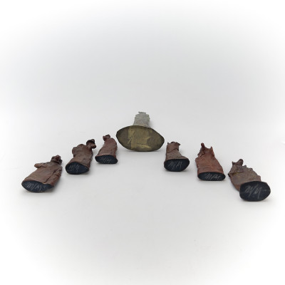 Melissa Zink - Untitles (series of anthropomorphic figures)