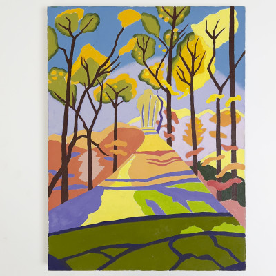 Image for Lot Janet Cooling - Untitled (Pathway)