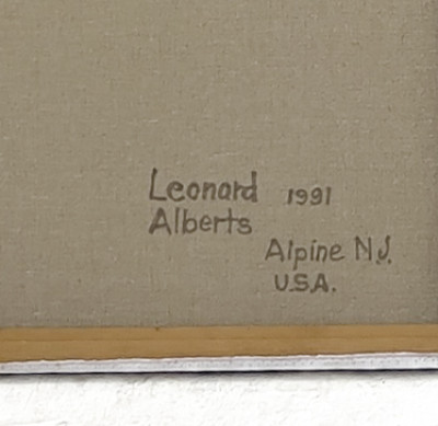 Leonard Alberts - Actaeon and Diana the Revelation Diptych