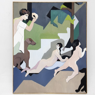 Image for Lot Leonard Alberts - Untitled (Artemis and Actaeon)