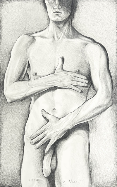 Image for Lot Lowell Nesbitt - Untitled (Male Nude)