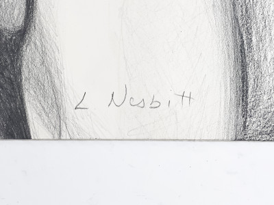 Lowell Nesbitt - Untitled (Male Nude)