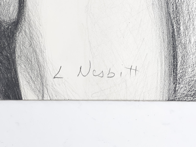 Lowell Nesbitt - Untitled (Male Nude)