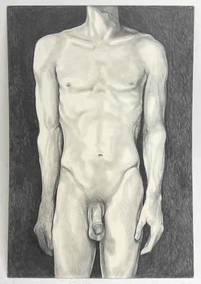 Lowell Nesbitt - Untitled (Nude)