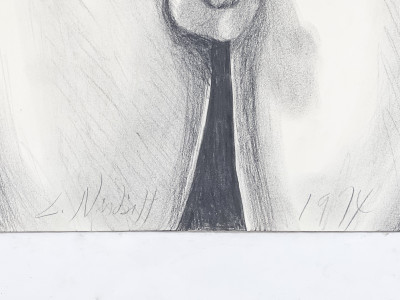 Lowell Nesbitt - Untitled (Nude)