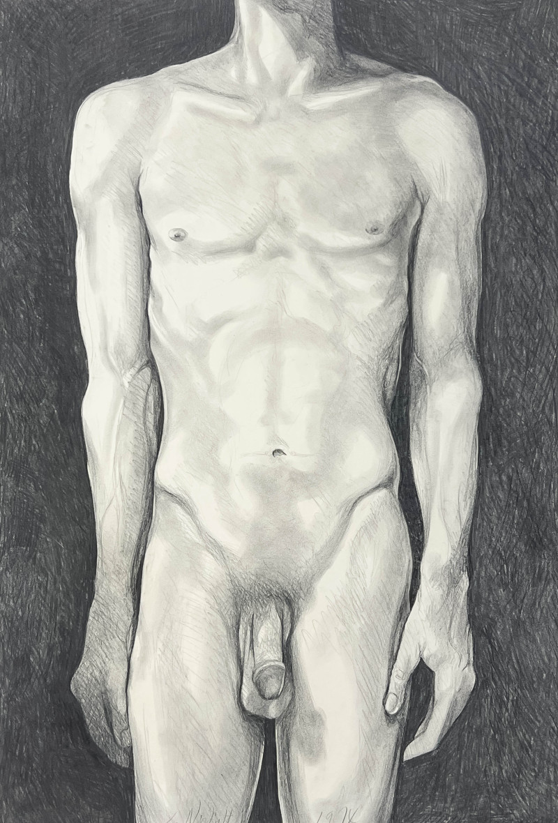 Lowell Nesbitt - Untitled (Nude)