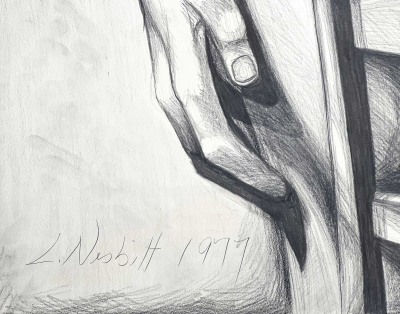 Lowell Nesbitt - Untitled (Nude)