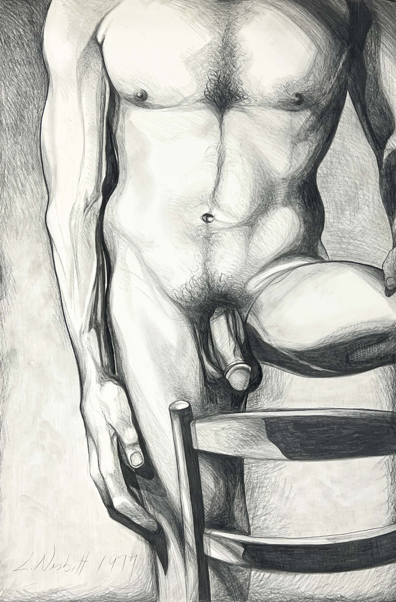 Lowell Nesbitt - Untitled (Nude)