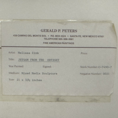 Melissa Zink - Jetsam from the Odyssey