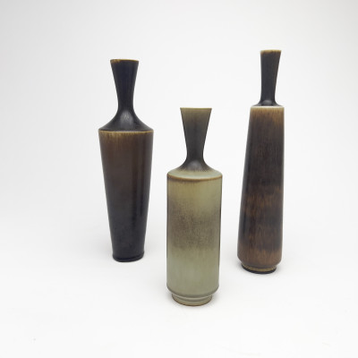 Image for Lot Berndt Friberg - Group of 3 Vases