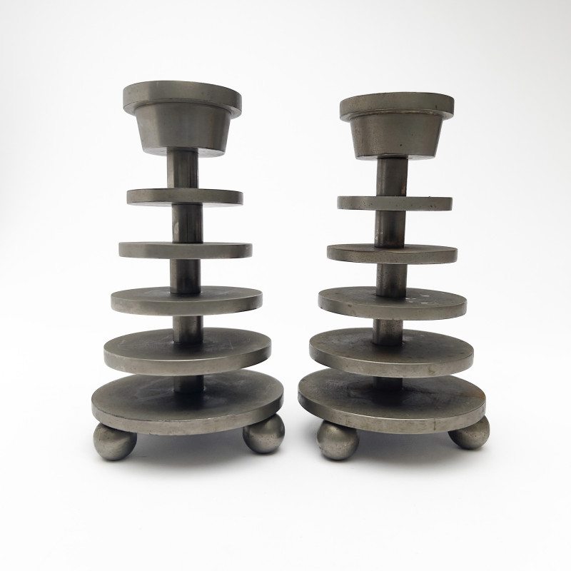 Machine Age German Candlesticks