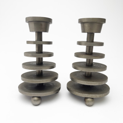 Machine Age German Candlesticks