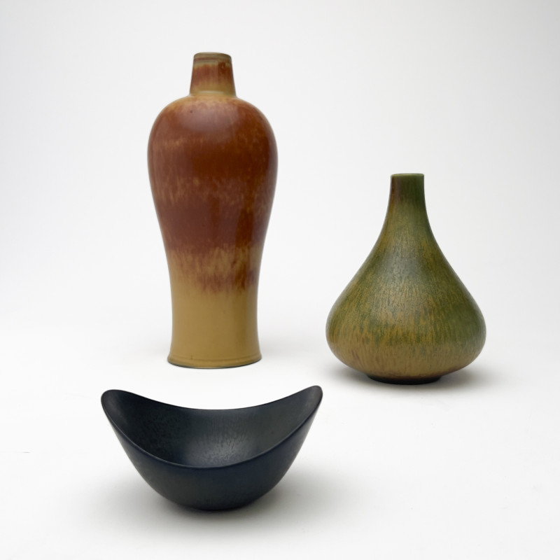 Gunnar Nylund - for Rörstand, Aro Bowl and 2 Vases