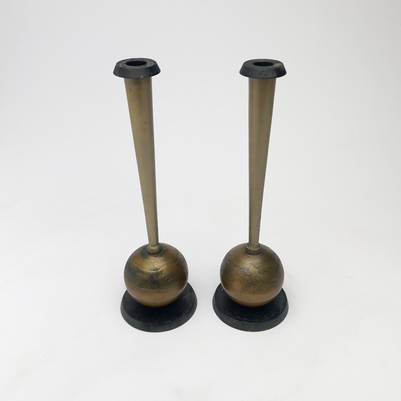 Pair of Art Deco Candlesticks