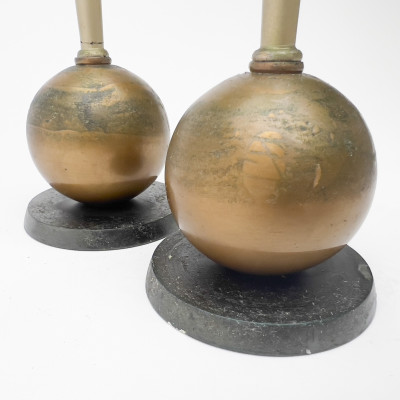 Pair of Art Deco Candlesticks