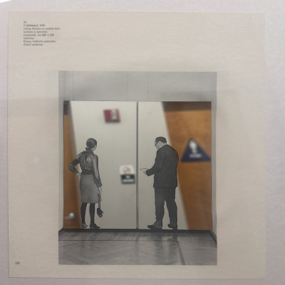 Michaelangelo Pistoletto - Small-scale version of I visitatori, 1968