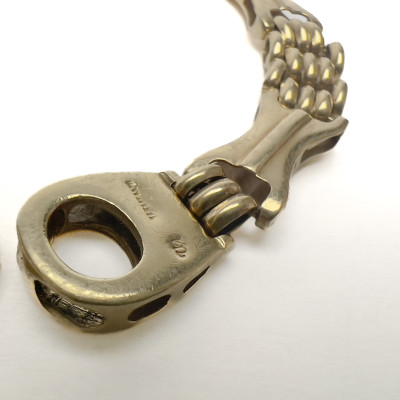 Gold Italian Gate Link Bracelet