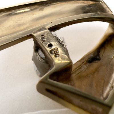 Gold Diamond Slide Pendant (1 Carat)