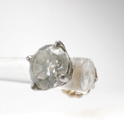 Diamond Solitaire Stud Earrings (Nearly 2 Carat)