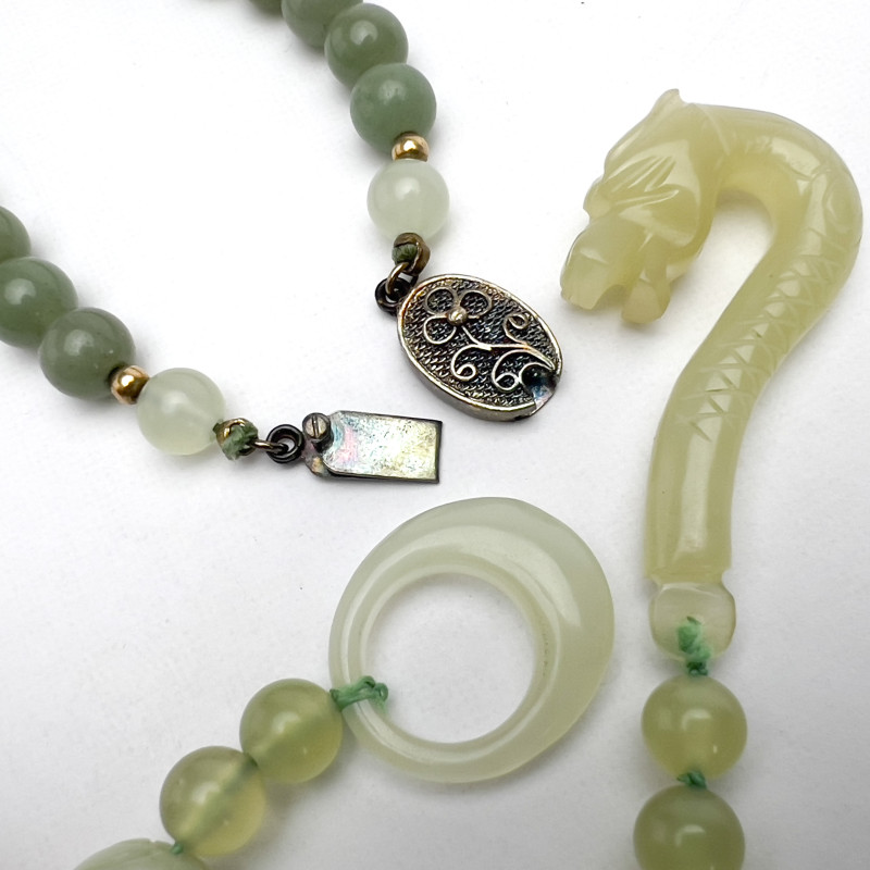 Jade Bracelet and Necklace