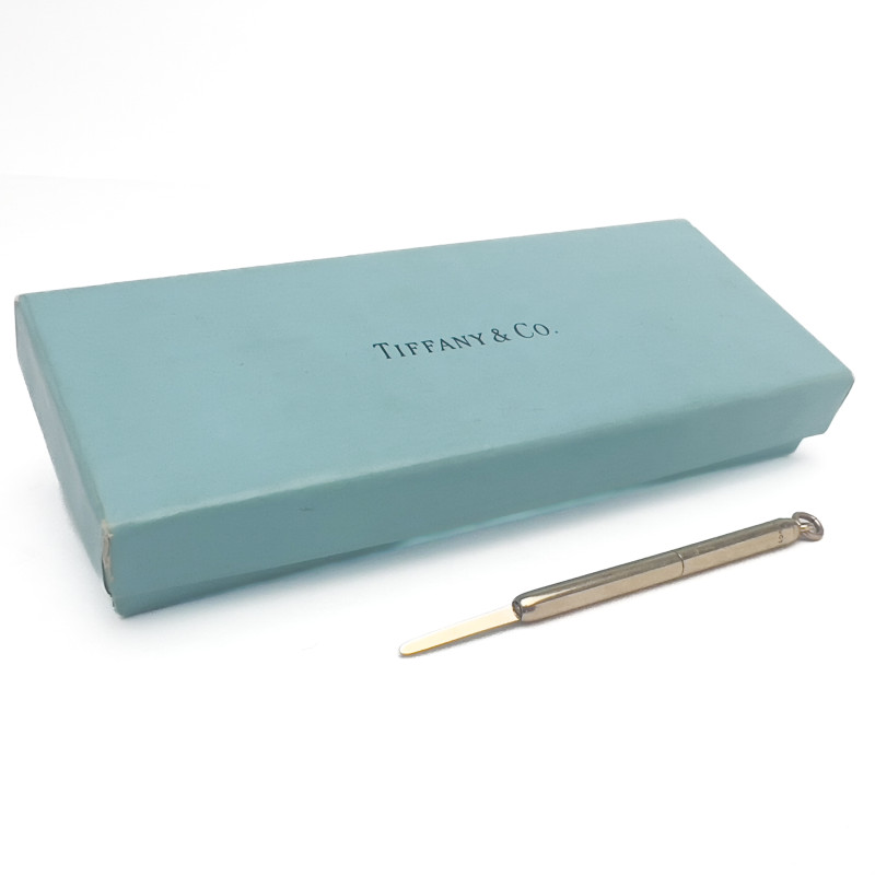 Tiffany &amp; Co. - Gold Retractable Toothpick
