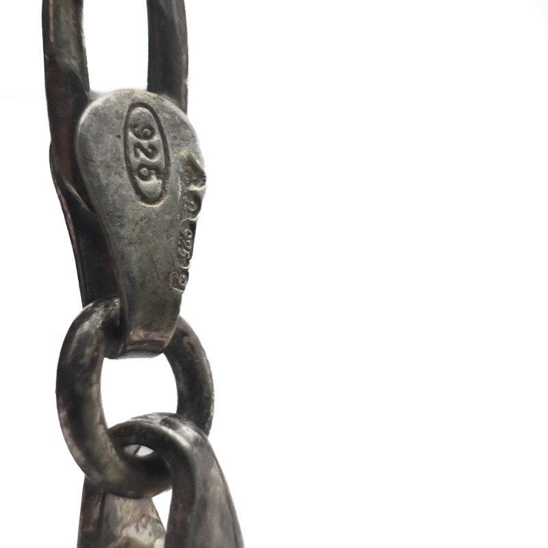 Silver Necklaces and Bracelets, Group of 9