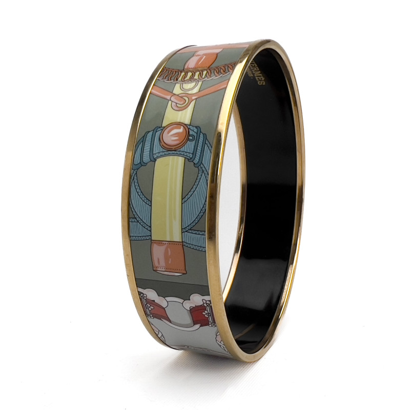 Hermès - Cavaldor Romantique Enamel Bracelet