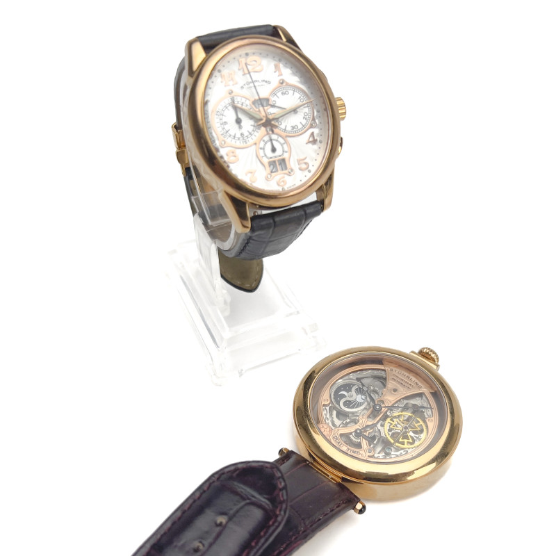 Stürling - Two Rose Gold Tone Stainless Watches