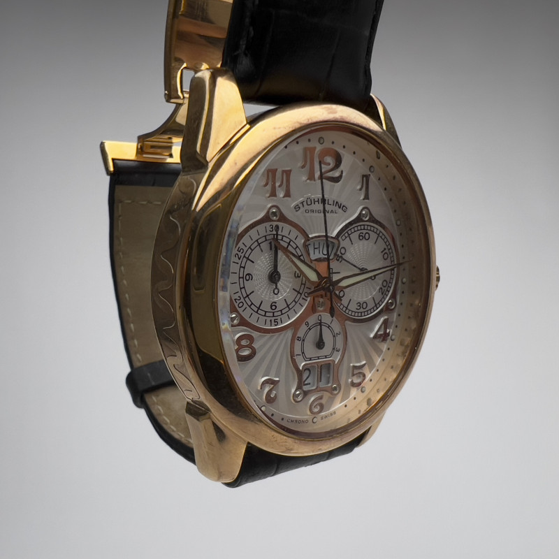 Stürling - Two Rose Gold Tone Stainless Watches