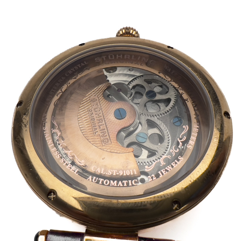 Stürling - Two Rose Gold Tone Stainless Watches