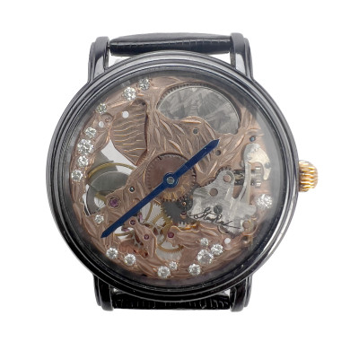 Image for Lot Nkiru - Diamond Skeleton Watch