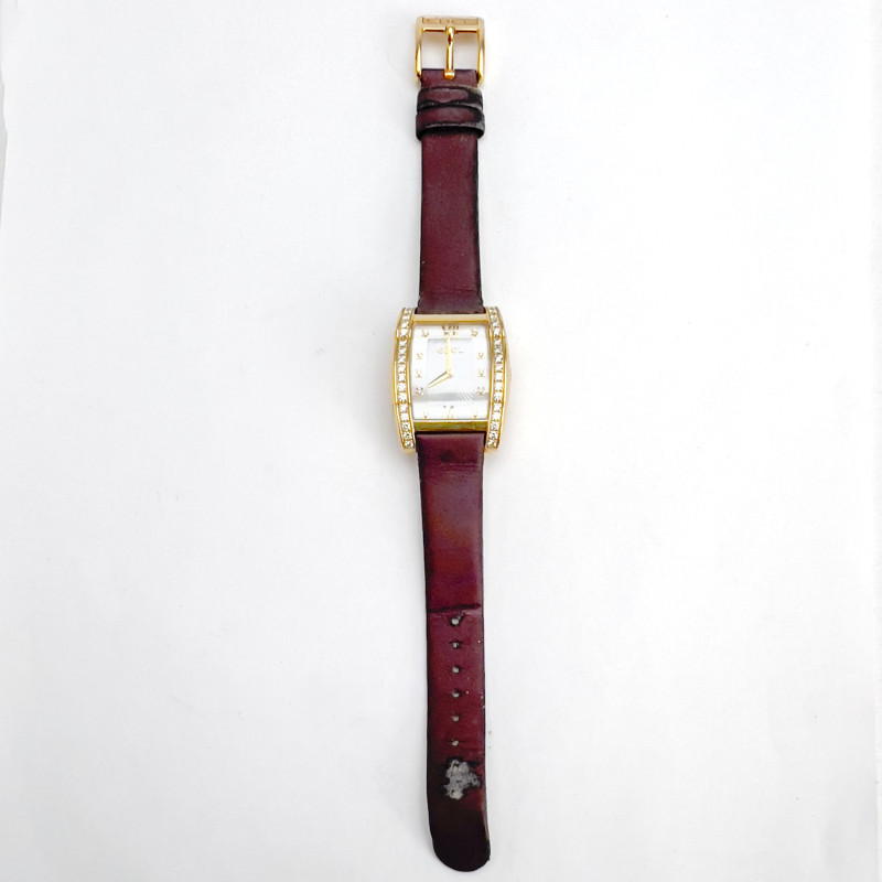 Ebel - Gold and Diamond Bezel Tarawa Watch