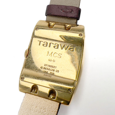 Ebel - Gold and Diamond Bezel Tarawa Watch