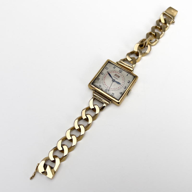 Cartier - Gold Square Case Watch
