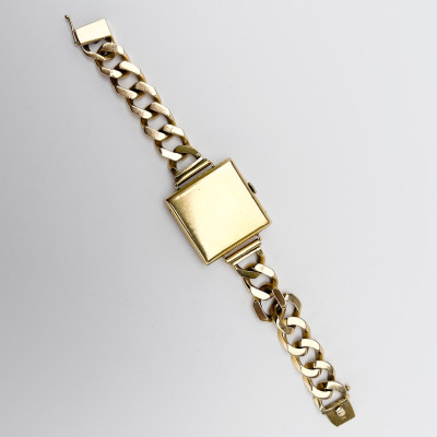 Cartier - Gold Square Case Watch