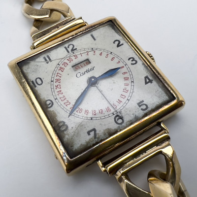Cartier - Gold Square Case Watch