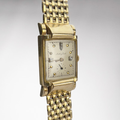 Image for Lot Mathey-Tissot - Gold and Diamond Watch