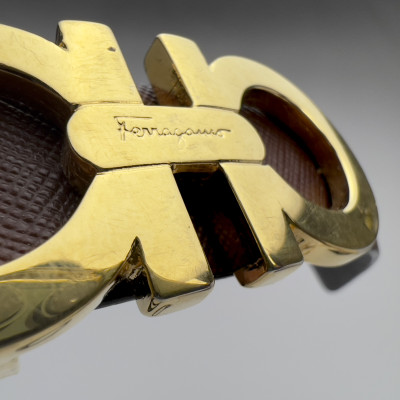 Versace, Ferragamo, Lalique, and Others - Designer Belts, Group of 8