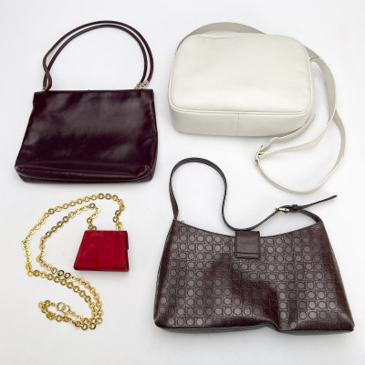 Ferragamo - Shoulder and Cross Body Bags, Group of 4