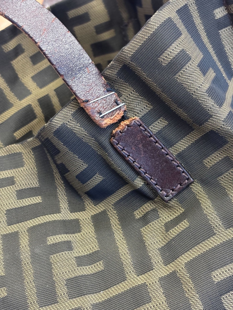 Fendi - Zucca Tote and Baguette Shoulder Bag