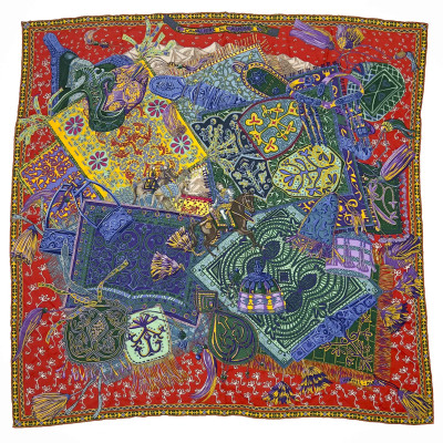 Hermès - Cashmere and Silk Scarves, Group of 3