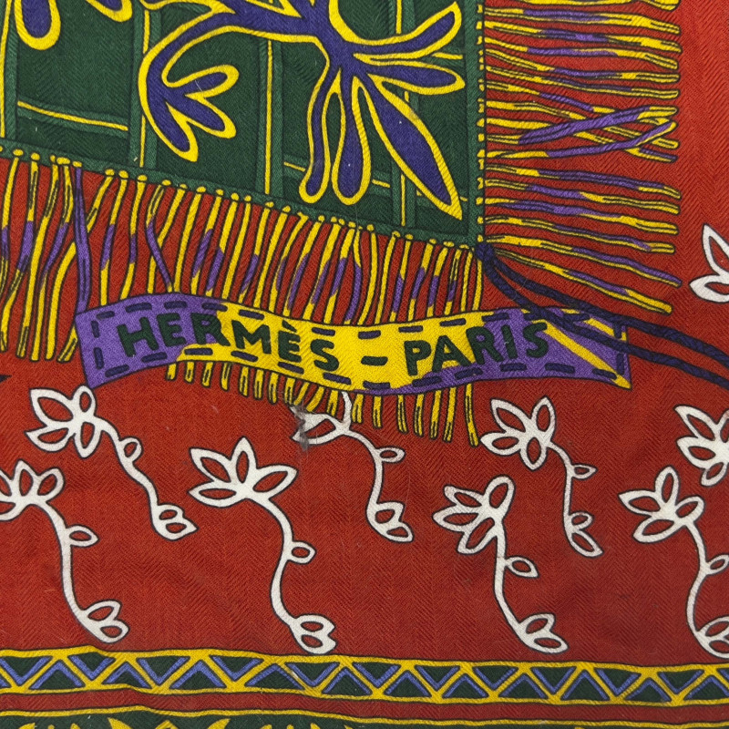 Hermès - Cashmere and Silk Scarves, Group of 3