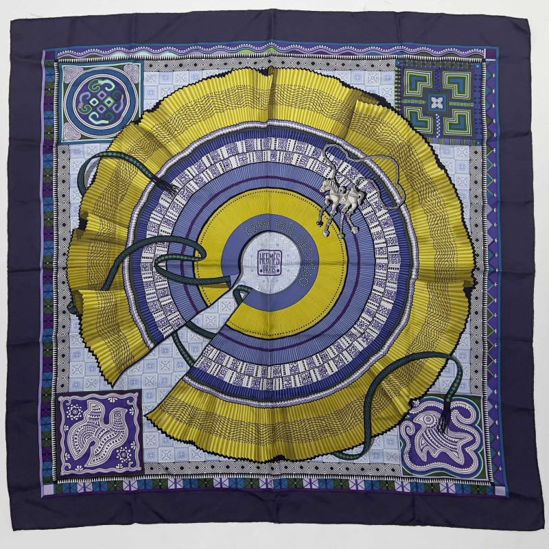 Hermès - Silk Scarves, Group of 3