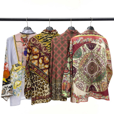 Etro - Patterned Silk Shirts, Group of 4