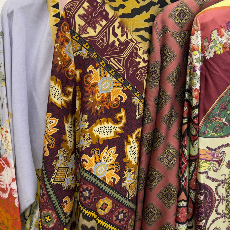 Etro - Patterned Silk Shirts, Group of 4