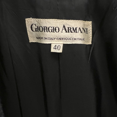 Giorgio Armani - Black Coat